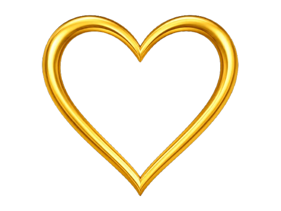 Heavenly Guided Hands heart signature mark